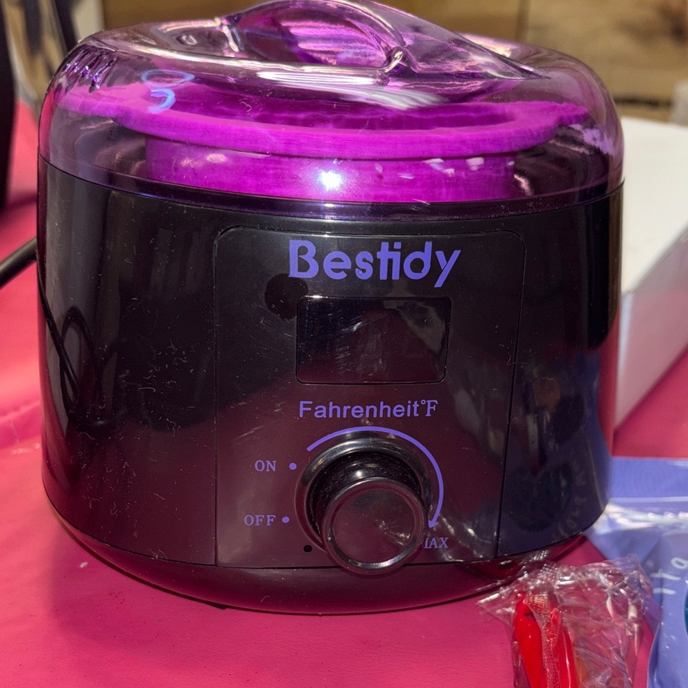 Purple and Black Wax Warmer